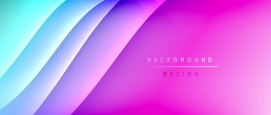 Gölge çizgileri ve parlayan ışık efekti ile akışkan gradyan dalgalar, kapak için modern akış hareketi soyut arkaplan, pankartlar, poster, afiş veya el ilanı