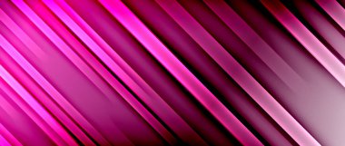 Parlak neon çizgileri soyut arkaplan