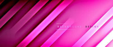 Parlak neon çizgileri soyut arkaplan