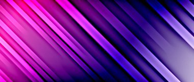 Parlak neon çizgileri soyut arkaplan