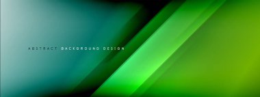 Hareket konsepti, sıvı renk eğimlerinde parlak parlak çizgiler soyut arkaplanlar. Metin için dinamik gölgeler ve ışık şablonları