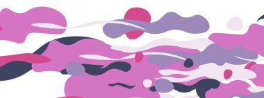 Moda sıvı biçimi, soyut tasarım şekilleri, pankartlar, broşürler, posterler, web iniş sayfaları, kapaklar veya pankartlar için dinamik vektör arkaplanı