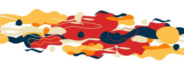 Moda sıvı biçimi, soyut tasarım şekilleri, pankartlar, broşürler, posterler, web iniş sayfaları, kapaklar veya pankartlar için dinamik vektör arkaplanı