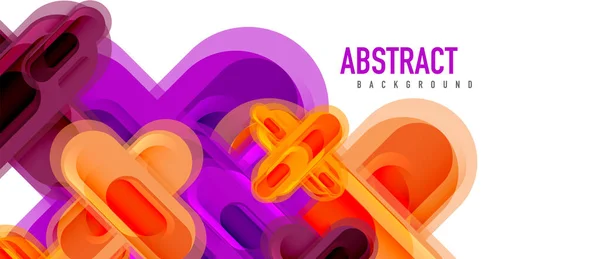 Moderne vector glas cross shape abstracte technologie achtergrond voor cover, plakkaat, poster, banner of flyer — Stockvector