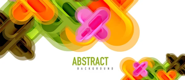 Moderne vector glas cross shape abstracte technologie achtergrond voor cover, plakkaat, poster, banner of flyer — Stockvector