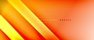 Parlak neon çizgileri soyut arkaplan