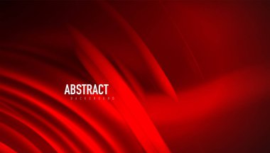 Akışkan dalga çizgileri arka plan. İş veya teknoloji sunumu, İnternet posteri veya web broşürü kapağı, duvar kağıdı için modaya uygun soyut düzen şablonu