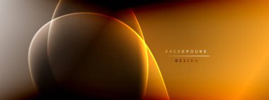 Vektör soyut arkaplan - sıvı kabarcıklar, gölgeler ve ışık efektleri ile sıvı gradyan şekiller. Metin için parlak tasarım şablonu