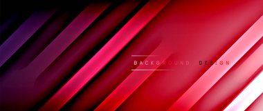 Parlak neon çizgileri soyut arkaplan