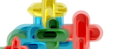 Modern vektör cam çapraz biçimli soyut teknoloji kapak, levha, poster, afiş veya el ilanı için arka plan