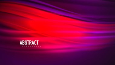 Akışkan dalga çizgileri arka plan. İş veya teknoloji sunumu, İnternet posteri veya web broşürü kapağı, duvar kağıdı için modaya uygun soyut düzen şablonu