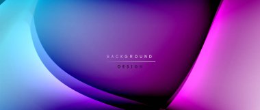 Gölge çizgileri ve parlayan ışık efekti ile akışkan gradyan dalgalar, kapak için modern akış hareketi soyut arkaplan, pankartlar, poster, afiş veya el ilanı