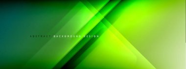 Hareket konsepti, sıvı renk eğimlerinde parlak parlak çizgiler soyut arkaplanlar. Metin için dinamik gölgeler ve ışık şablonları