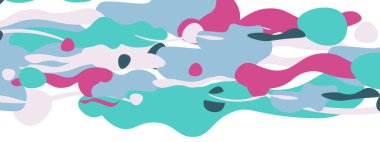 Moda sıvı biçimi, soyut tasarım şekilleri, pankartlar, broşürler, posterler, web iniş sayfaları, kapaklar veya pankartlar için dinamik vektör arkaplanı