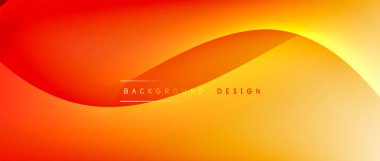 Gölge çizgileri ve parlayan ışık efekti ile akışkan gradyan dalgalar, kapak için modern akış hareketi soyut arkaplan, pankartlar, poster, afiş veya el ilanı