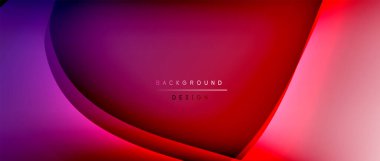 Gölge çizgileri ve parlayan ışık efekti ile akışkan gradyan dalgalar, kapak için modern akış hareketi soyut arkaplan, pankartlar, poster, afiş veya el ilanı