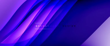 Gölge çizgileri ve parlayan ışık efekti ile akışkan gradyan dalgalar, kapak için modern akış hareketi soyut arkaplan, pankartlar, poster, afiş veya el ilanı