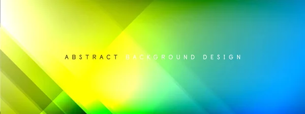 Motion concept neon shiny lines on liquid color gradients abstract backgrounds. Dynamic shadows and lights templates for text — Stock Vector