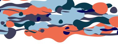 Moda sıvı biçimi, soyut tasarım şekilleri, pankartlar, broşürler, posterler, web iniş sayfaları, kapaklar veya pankartlar için dinamik vektör arkaplanı