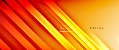 Parlak neon çizgileri soyut arkaplan