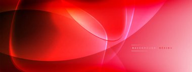 Vektör soyut arkaplan - sıvı kabarcıklar, gölgeler ve ışık efektleri ile sıvı gradyan şekiller. Metin için parlak tasarım şablonu