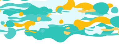 Moda sıvı biçimi, soyut tasarım şekilleri, pankartlar, broşürler, posterler, web iniş sayfaları, kapaklar veya pankartlar için dinamik vektör arkaplanı