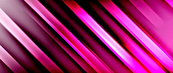 Ljus lutning neon linjer abstrakt bakgrund — Stock vektor