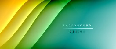 Gölge çizgileri ve parlayan ışık efekti ile akışkan gradyan dalgalar, kapak için modern akış hareketi soyut arkaplan, pankartlar, poster, afiş veya el ilanı