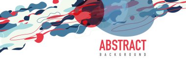 Moda sıvı biçimi, soyut tasarım şekilleri, pankartlar, broşürler, posterler, web iniş sayfaları, kapaklar veya pankartlar için dinamik vektör arkaplanı