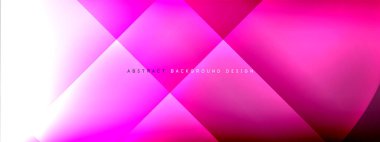 Vektör soyut arkaplan - gölgeler ve ışık efektleri ile sıvı gradyanı üzerinde daire ve çapraz çapraz. Metin için tekno ya da ticari parlak tasarım şablonları