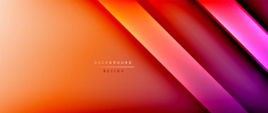 Parlak neon çizgileri soyut arkaplan