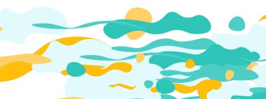 Moda sıvı biçimi, soyut tasarım şekilleri, pankartlar, broşürler, posterler, web iniş sayfaları, kapaklar veya pankartlar için dinamik vektör arkaplanı