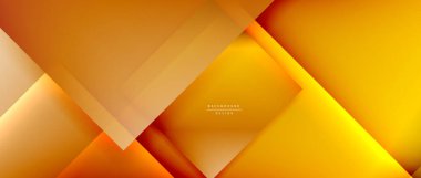 Kare şekiller bileşimi, akışkan geometrik soyut arkaplan. 3B gölge efektleri, modern tasarım şablonu