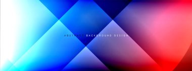 Vektör soyut arkaplan - gölgeler ve ışık efektleri ile sıvı gradyanı üzerinde daire ve çapraz çapraz. Metin için tekno ya da ticari parlak tasarım şablonları