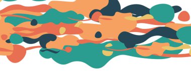 Moda sıvı biçimi, soyut tasarım şekilleri, pankartlar, broşürler, posterler, web iniş sayfaları, kapaklar veya pankartlar için dinamik vektör arkaplanı