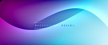 Gölge çizgileri ve parlayan ışık efekti ile akışkan gradyan dalgalar, kapak için modern akış hareketi soyut arkaplan, pankartlar, poster, afiş veya el ilanı