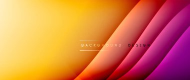 Gölge çizgileri ve parlayan ışık efekti ile akışkan gradyan dalgalar, kapak için modern akış hareketi soyut arkaplan, pankartlar, poster, afiş veya el ilanı