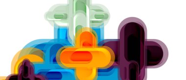 Modern vektör cam çapraz biçimli soyut teknoloji kapak, levha, poster, afiş veya el ilanı için arka plan