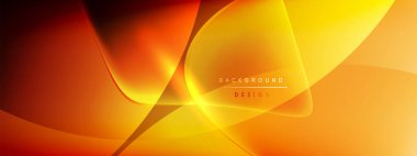 Vektör soyut arkaplan - sıvı kabarcıklar, gölgeler ve ışık efektleri ile sıvı gradyan şekiller. Metin için parlak tasarım şablonu