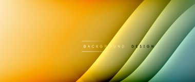 Gölge çizgileri ve parlayan ışık efekti ile akışkan gradyan dalgalar, kapak için modern akış hareketi soyut arkaplan, pankartlar, poster, afiş veya el ilanı