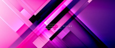 Sıvı renk eğiminde dinamik çizgiler. Metnin, logonuz veya grafikleriniz için modaylı geometrik soyut arkaplan