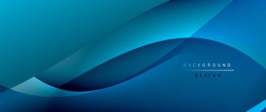 Gölge çizgileri ve parlayan ışık efekti ile akışkan gradyan dalgalar, kapak için modern akış hareketi soyut arkaplan, pankartlar, poster, afiş veya el ilanı