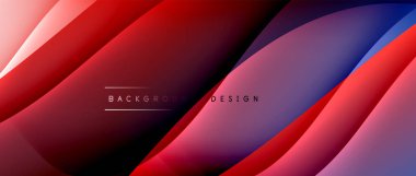 Gölge çizgileri ve parlayan ışık efekti ile akışkan gradyan dalgalar, kapak için modern akış hareketi soyut arkaplan, pankartlar, poster, afiş veya el ilanı