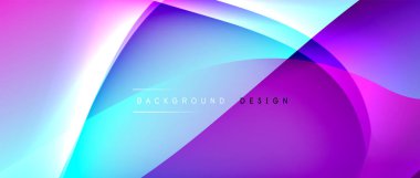 Gölge çizgileri ve parlayan ışık efekti ile akışkan gradyan dalgalar, kapak için modern akış hareketi soyut arkaplan, pankartlar, poster, afiş veya el ilanı