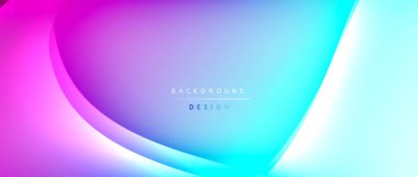 Gölge çizgileri ve parlayan ışık efekti ile akışkan gradyan dalgalar, kapak için modern akış hareketi soyut arkaplan, pankartlar, poster, afiş veya el ilanı