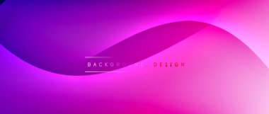 Gölge çizgileri ve parlayan ışık efekti ile akışkan gradyan dalgalar, kapak için modern akış hareketi soyut arkaplan, pankartlar, poster, afiş veya el ilanı