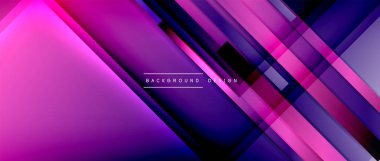 Sıvı renk eğiminde dinamik çizgiler. Metnin, logonuz veya grafikleriniz için modaylı geometrik soyut arkaplan