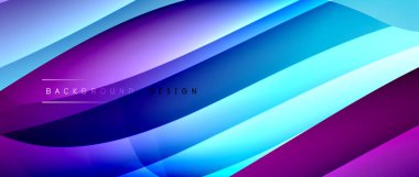 Gölge çizgileri ve parlayan ışık efekti ile akışkan gradyan dalgalar, kapak için modern akış hareketi soyut arkaplan, pankartlar, poster, afiş veya el ilanı