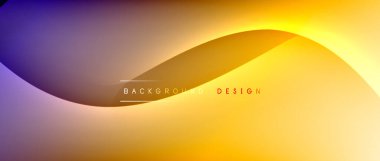 Gölge çizgileri ve parlayan ışık efekti ile akışkan gradyan dalgalar, kapak için modern akış hareketi soyut arkaplan, pankartlar, poster, afiş veya el ilanı