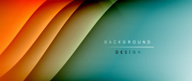 Gölge çizgileri ve parlayan ışık efekti ile akışkan gradyan dalgalar, kapak için modern akış hareketi soyut arkaplan, pankartlar, poster, afiş veya el ilanı